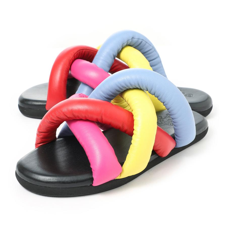 JBRAIDED braided slippers