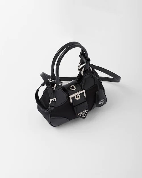  23SS Prada Moon Re-Nylon & Leather Handbag