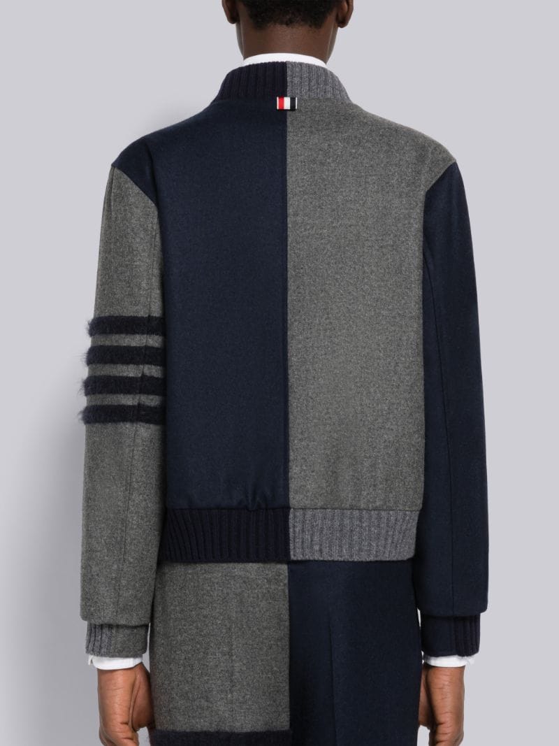 MULTI-PANEL ZIP-UP JACKET