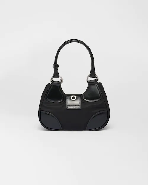  23SS Prada Moon Re-Nylon & Leather Handbag