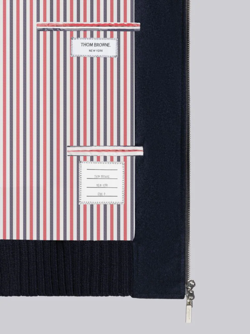 MULTI-PANEL ZIP-UP JACKET