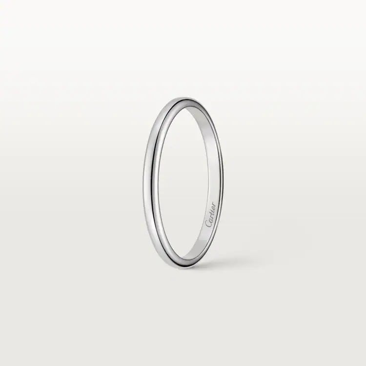 1895 WEDDING BAND silver