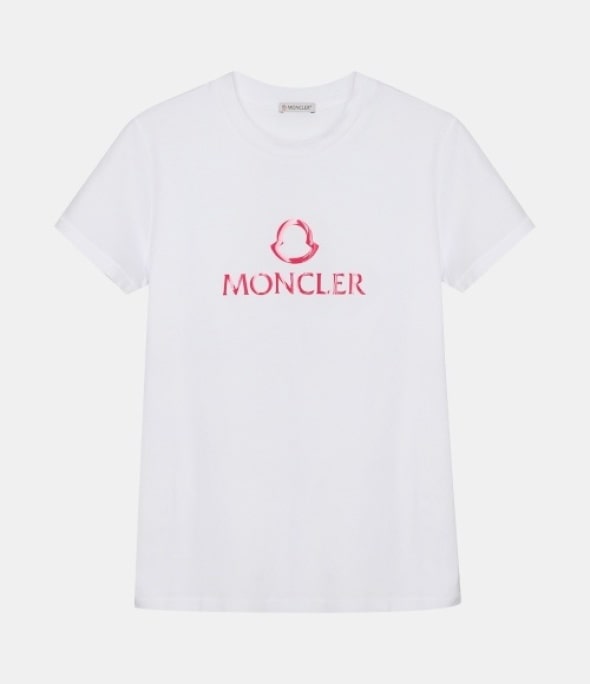 logo patch t-shirt WHITE