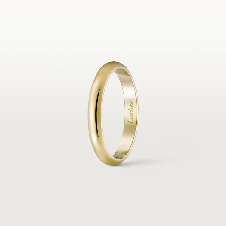 1895 WEDDING BAND yellow gold