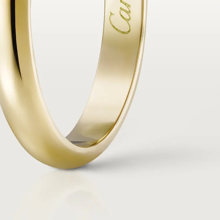 1895 WEDDING BAND yellow gold