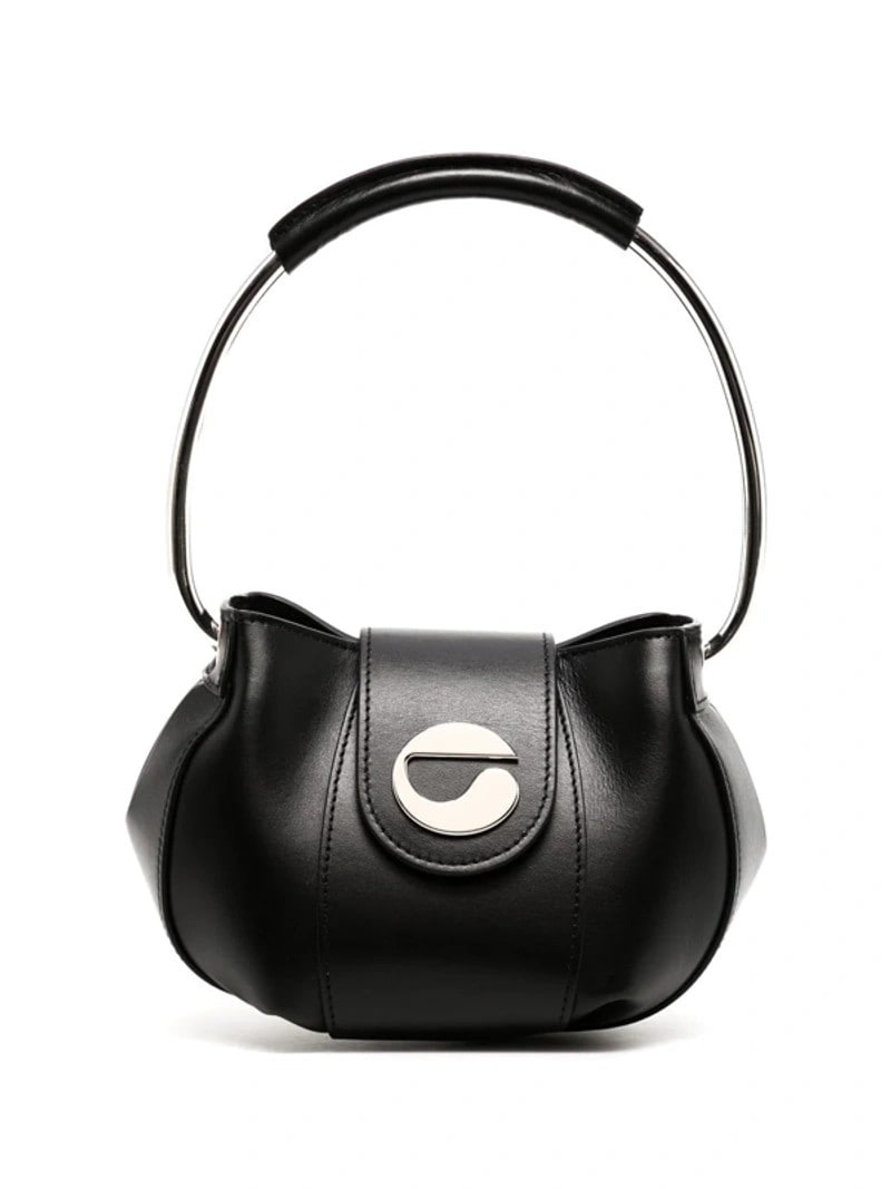 Large Ring Pouch Bag black