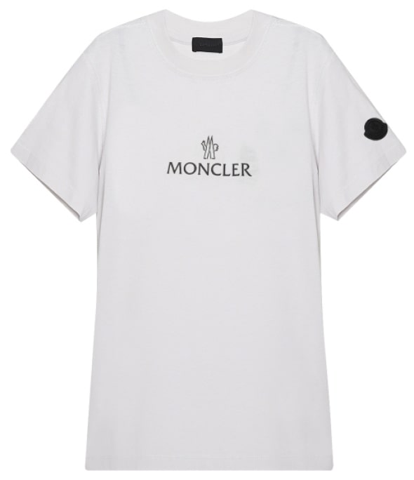 logo print short sleeve tee gray