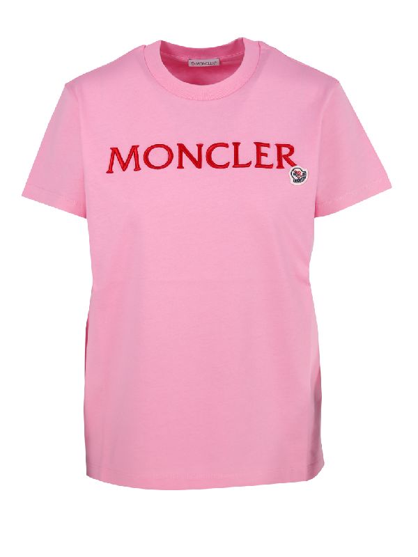 Logo patch embroidered short sleeve tee free