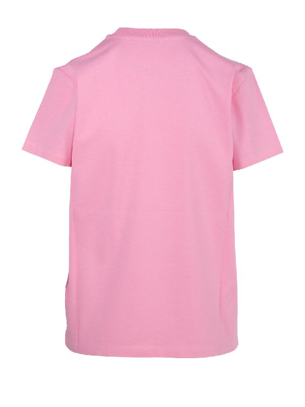 Logo patch embroidered short sleeve tee free