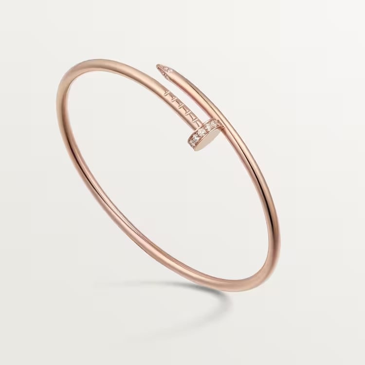 JUSTE UN CLOU BRACELET, SMALL MODEL  pink gold