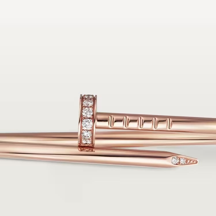 JUSTE UN CLOU BRACELET, SMALL MODEL  pink gold