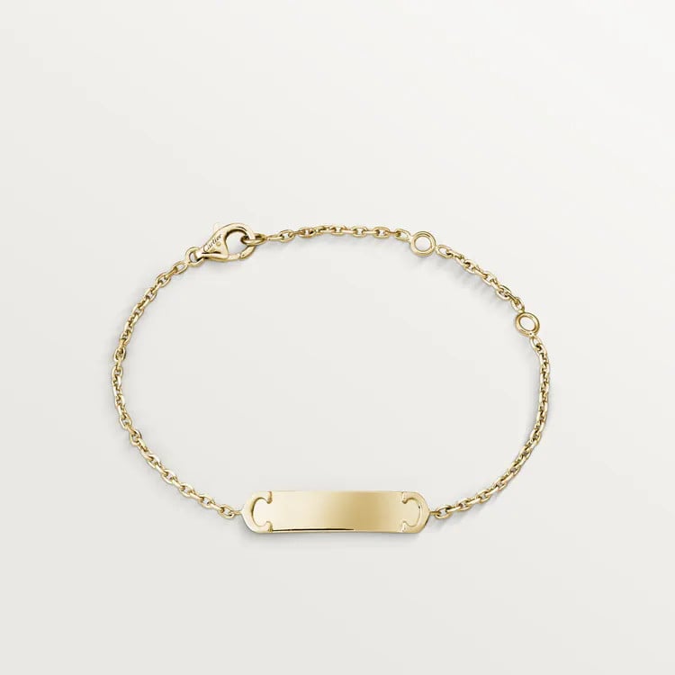 CHAIN BRACELET yellow gold.