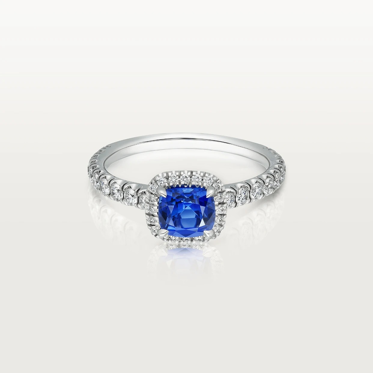 CARTIER DESTINY SOLITAIRE SET WITH COLORED STONES-N4771400