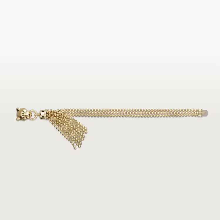 PANTHER DE CARTIER BRACELET yellow gold, diamonds