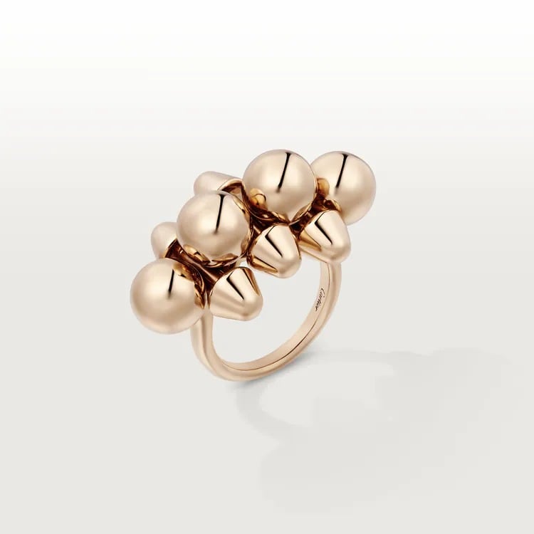 CLASH DE CARTIER RING, XL MODEL pink gold