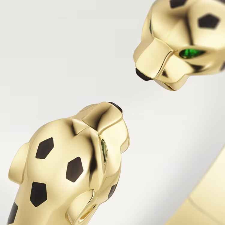 PANTHER DE CARTIER BRACELET 4 tsavorite garnets