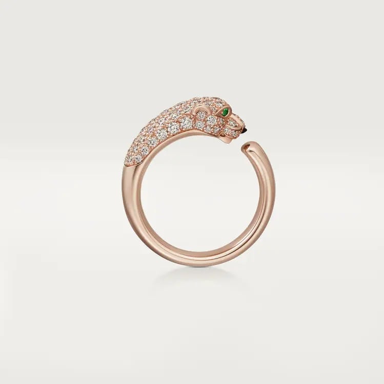 PANDA DE CARTIER RING pink gold
