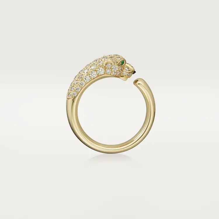 PANDA DE CARTIER RING green