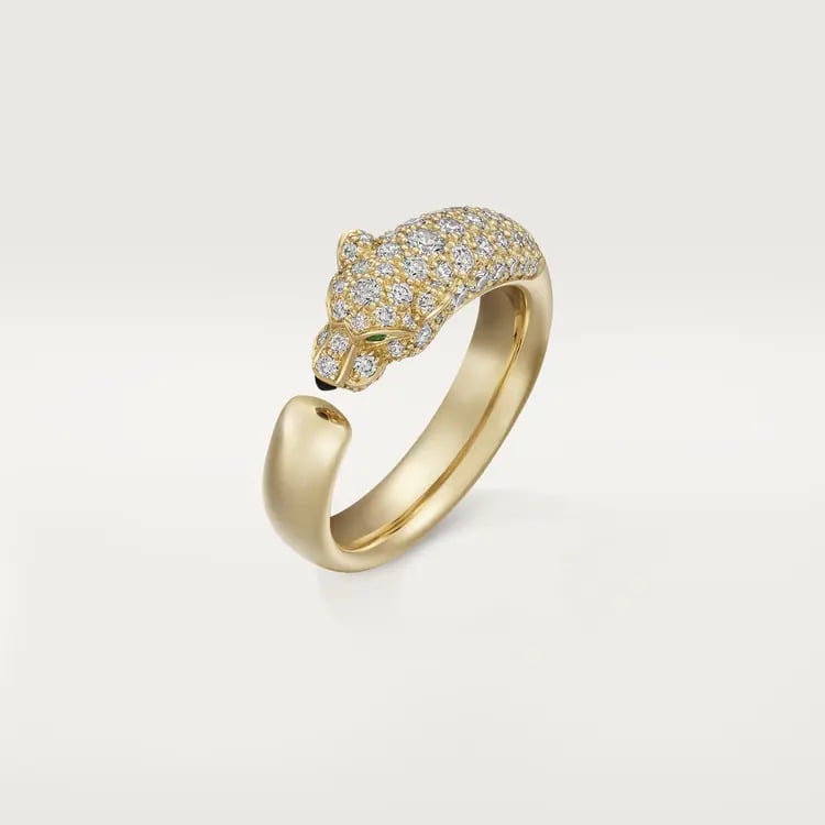 PANDA DE CARTIER RING green