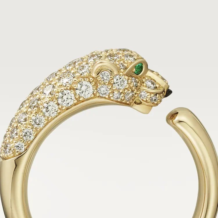 PANDA DE CARTIER RING green