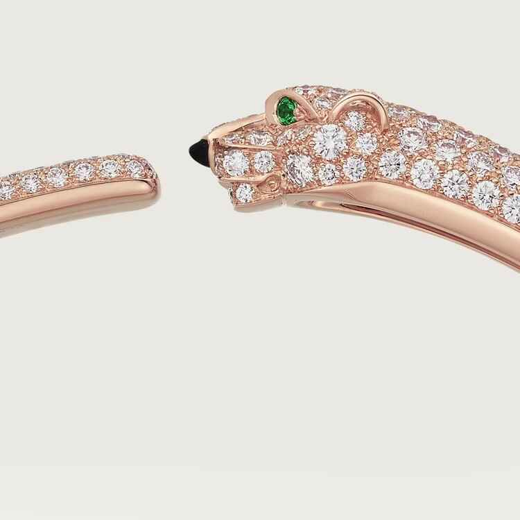 PANTHER DE CARTIER BRACELET cut diamonds.