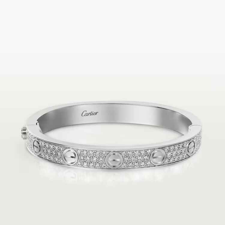 LOVE BRACELET with 204 brilliant-cut diamonds
