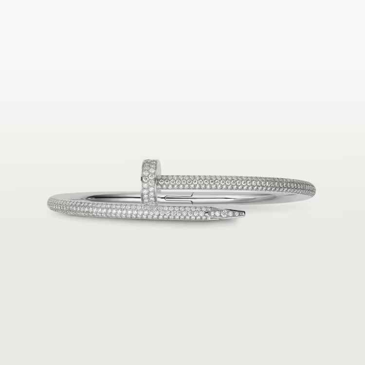 JUSTE UN CLOU BRACELET white gold, set with 374 brilliant-cut diamonds