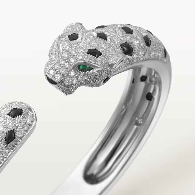 PANTHER DE CARTIER BRACELET white gold 225 brilliant-cut diamonds