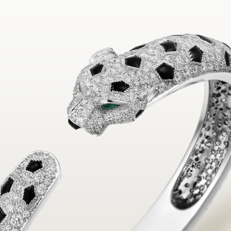 PANTHER DE CARTIER BRACELET white gold 647 brilliant-cut diamonds