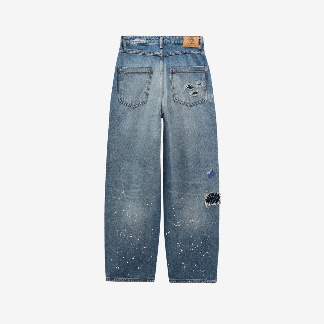 Ader Error x Zara Patchwork Jeans Blue ader error