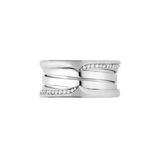 B.ZERO1 RING  white gold