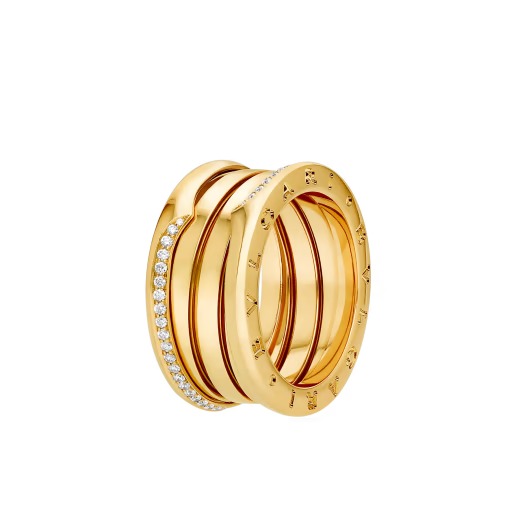 B.ZERO1 RING YELLOW GOLD
