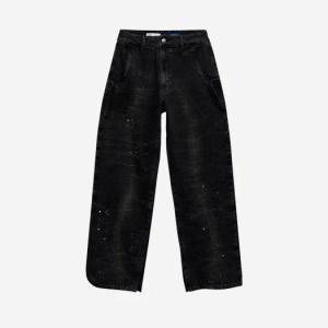 Ader Error x Zara Slit Jeans Black