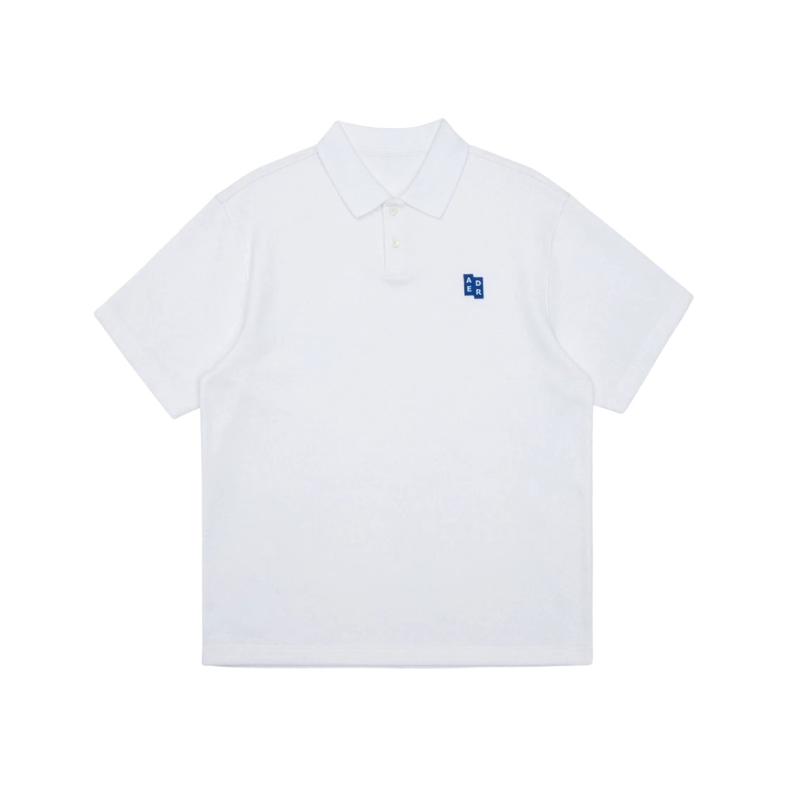 ★【Ader Error】★Sig; TRS Tag polo t-shir.t 01★OFF WHITE★ ADER error: Off-White Significant TRS Tag 01 Polo | SSENSE