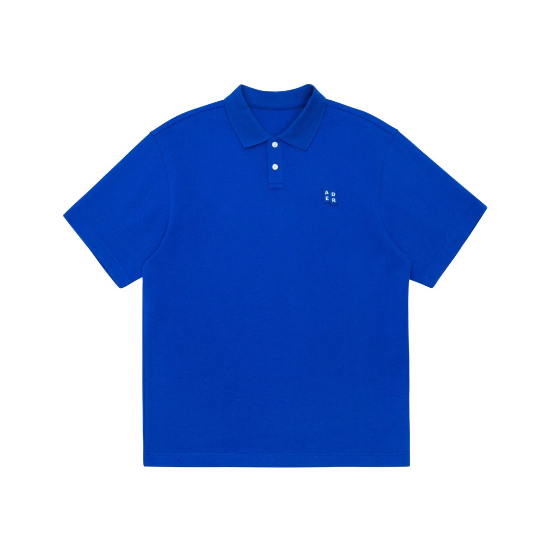 Ader Error Sig; TRS Tag Polo T-Shirt 01 Z-Blue