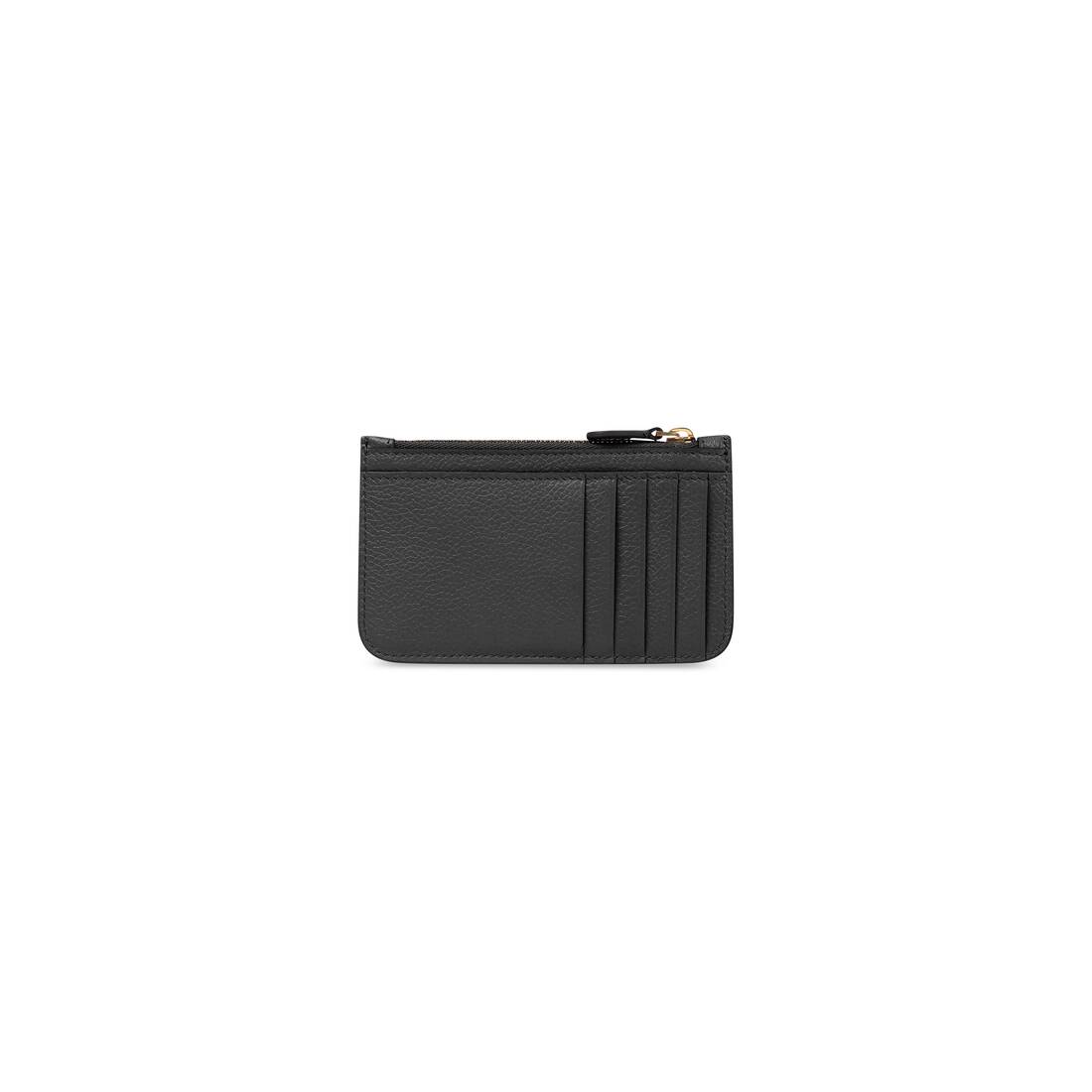 CASH LARGE LONG COIN & CARD HOLDER FOR WOMEN IN BLACK