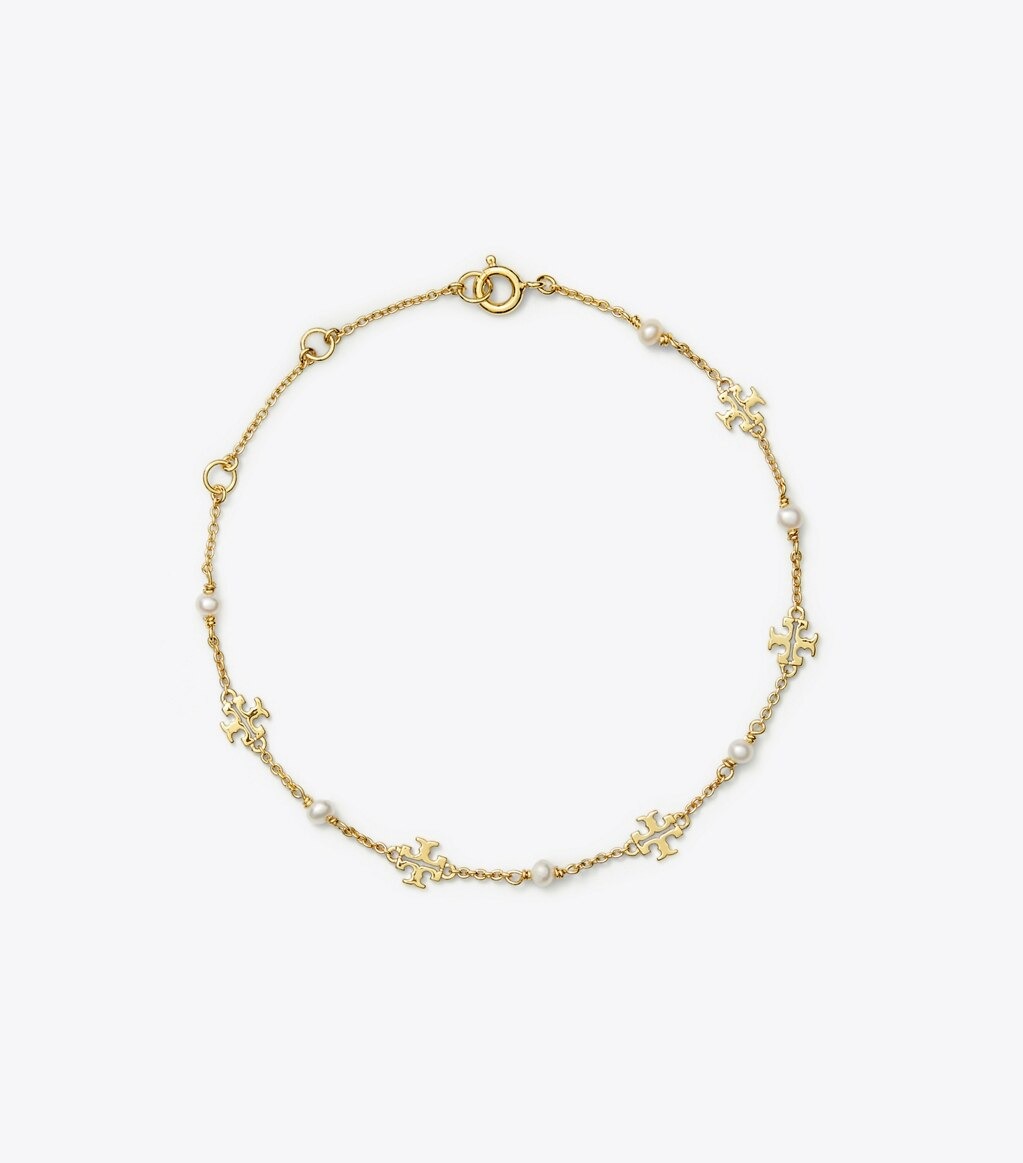 23SSKIRA PEARL DELICATE CHAIN BRACELET