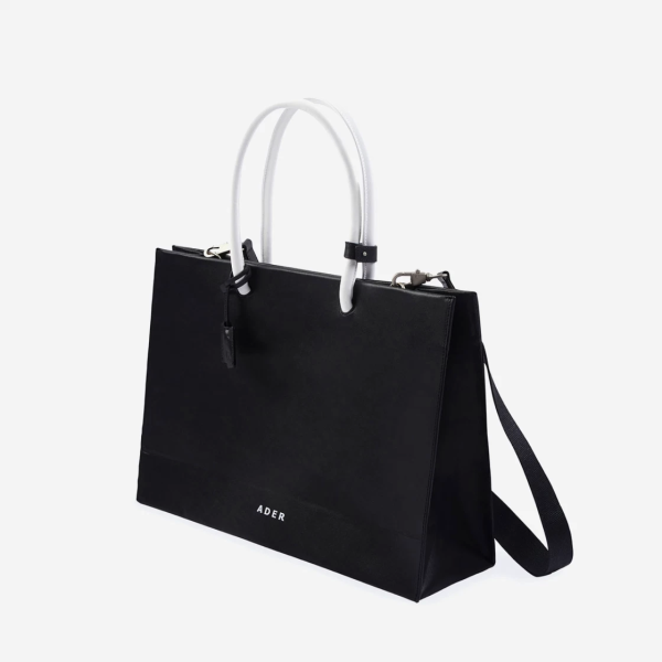 Ader Error Wide Shopper Bag Noir Black