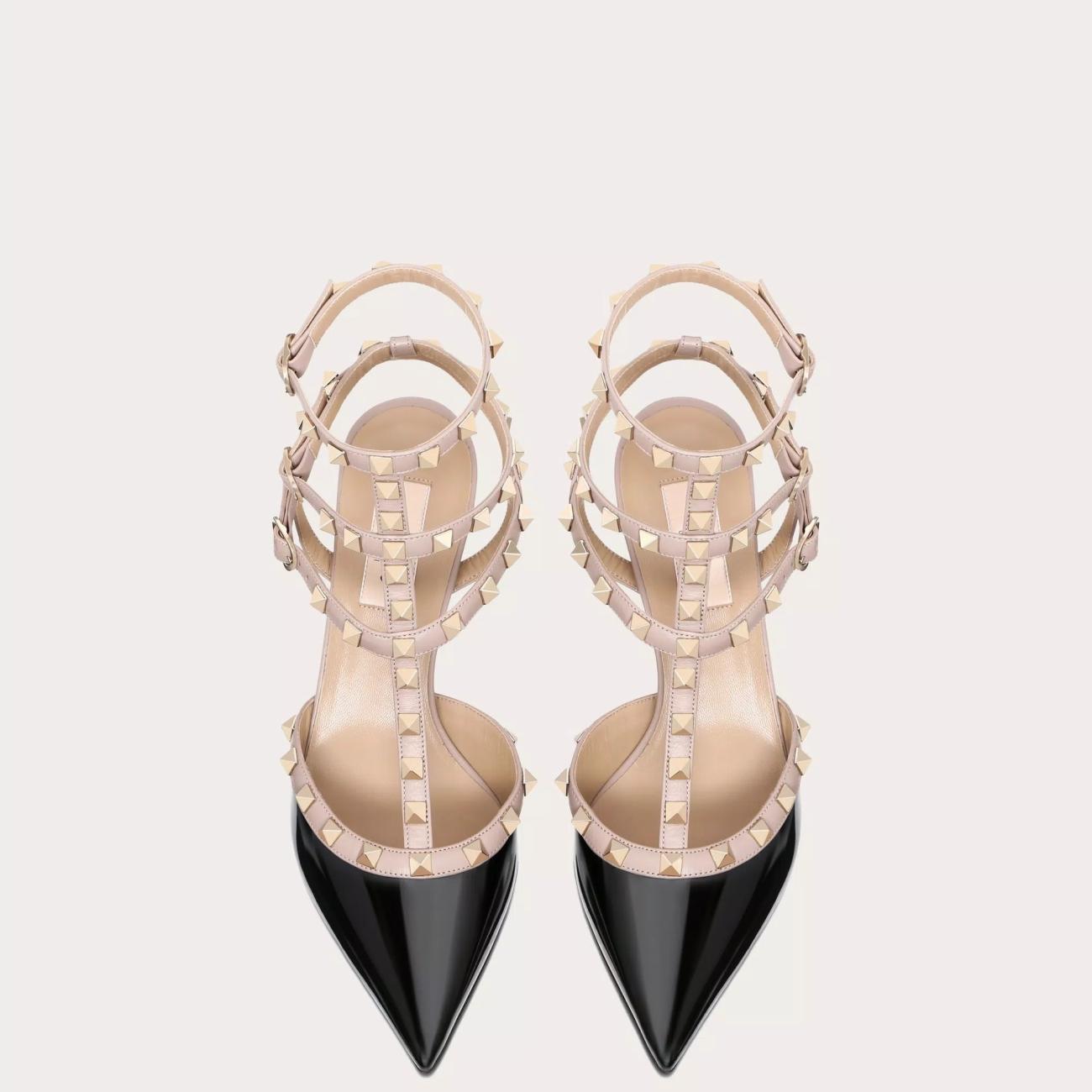 ROCKSTUD CAGE PUMPS 65MM