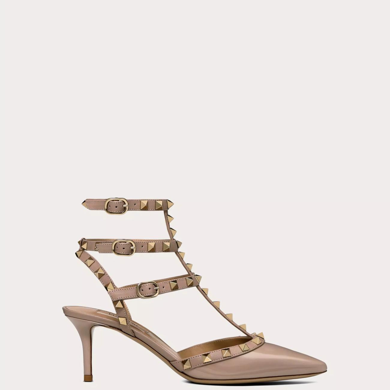 ROCKSTUD CAGE PUMPS 65MM