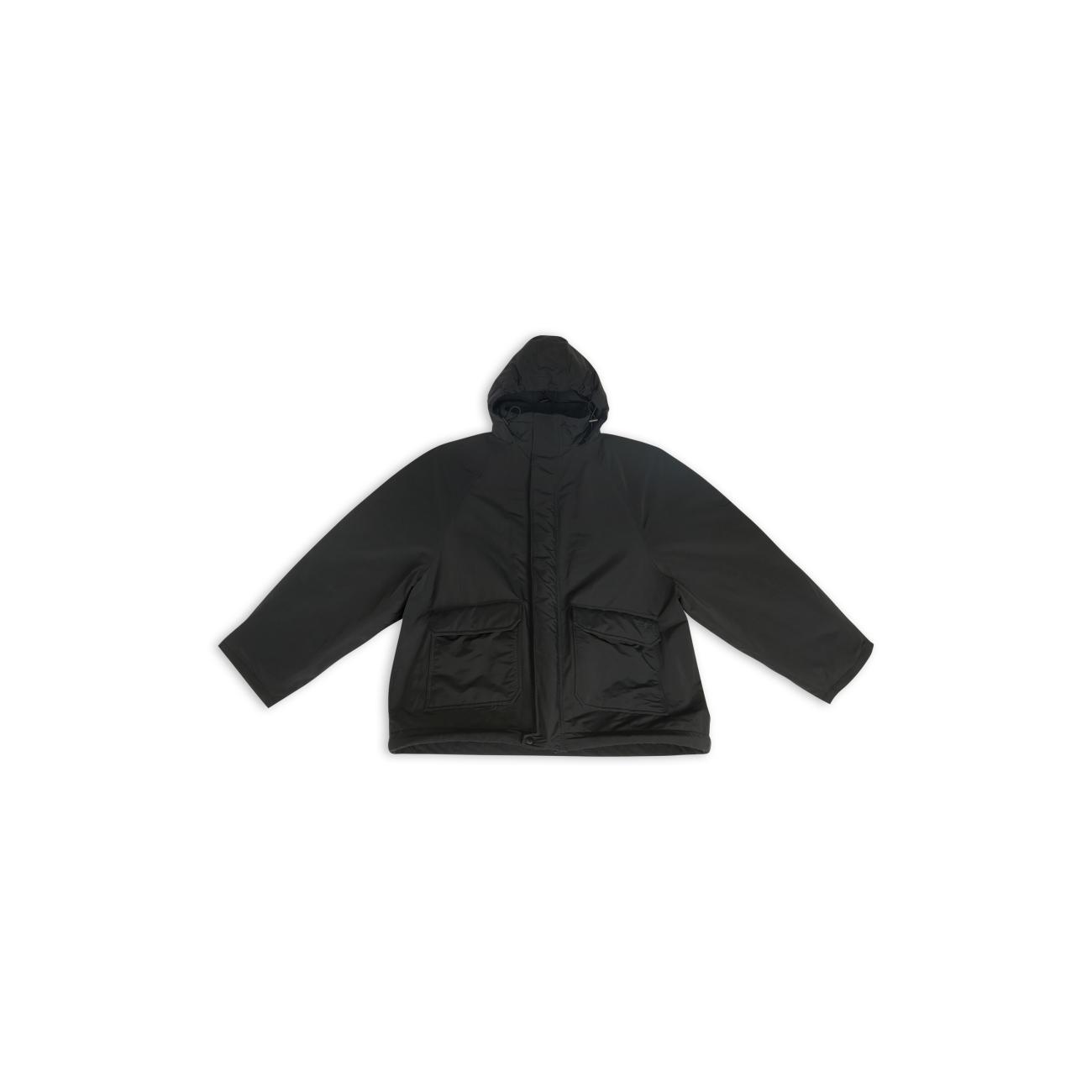 BB ICON KICK PARKA IN BLACK