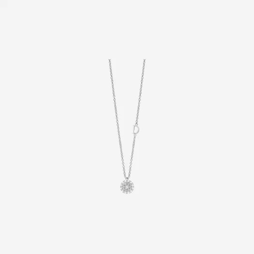 Damiani Margherita Diamonds 8mm Necklace White Gold