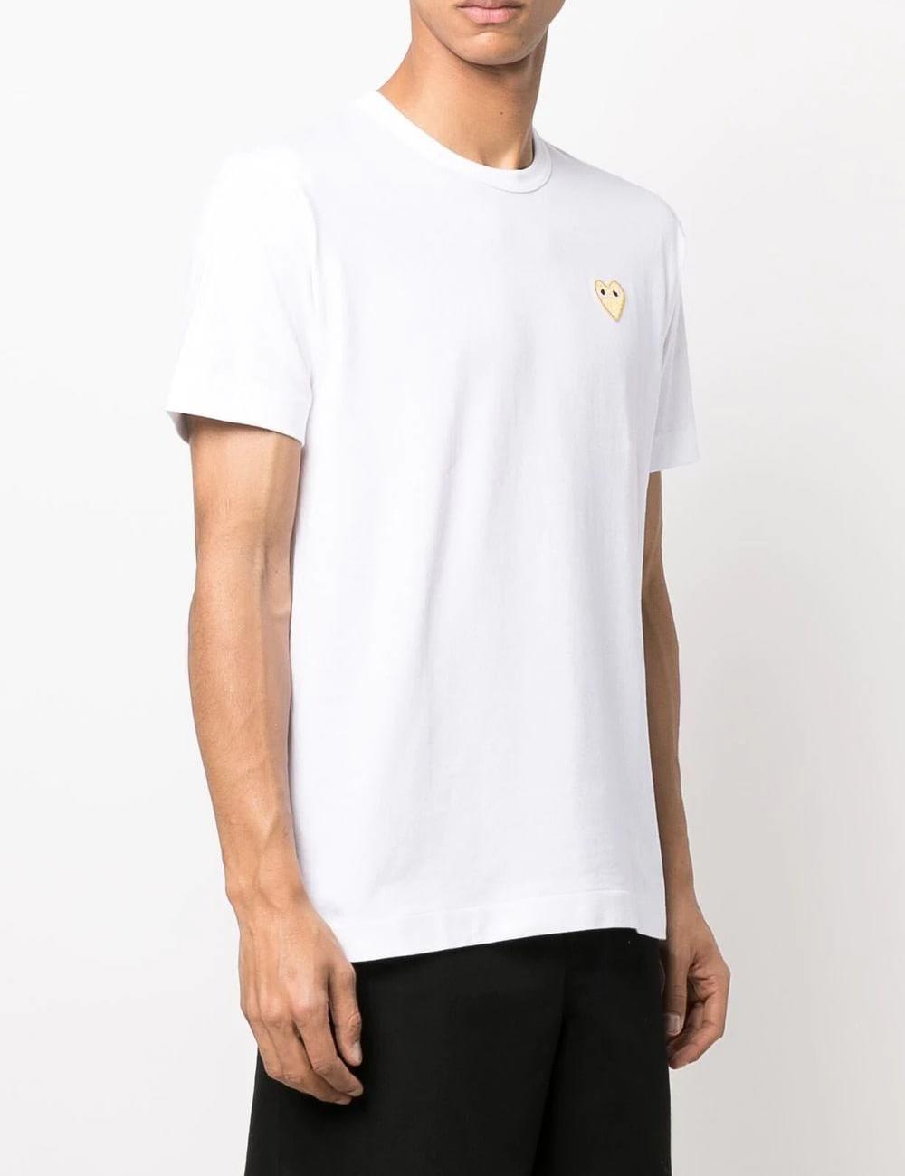 Gold Heart Wappen Short Sleeve Tee