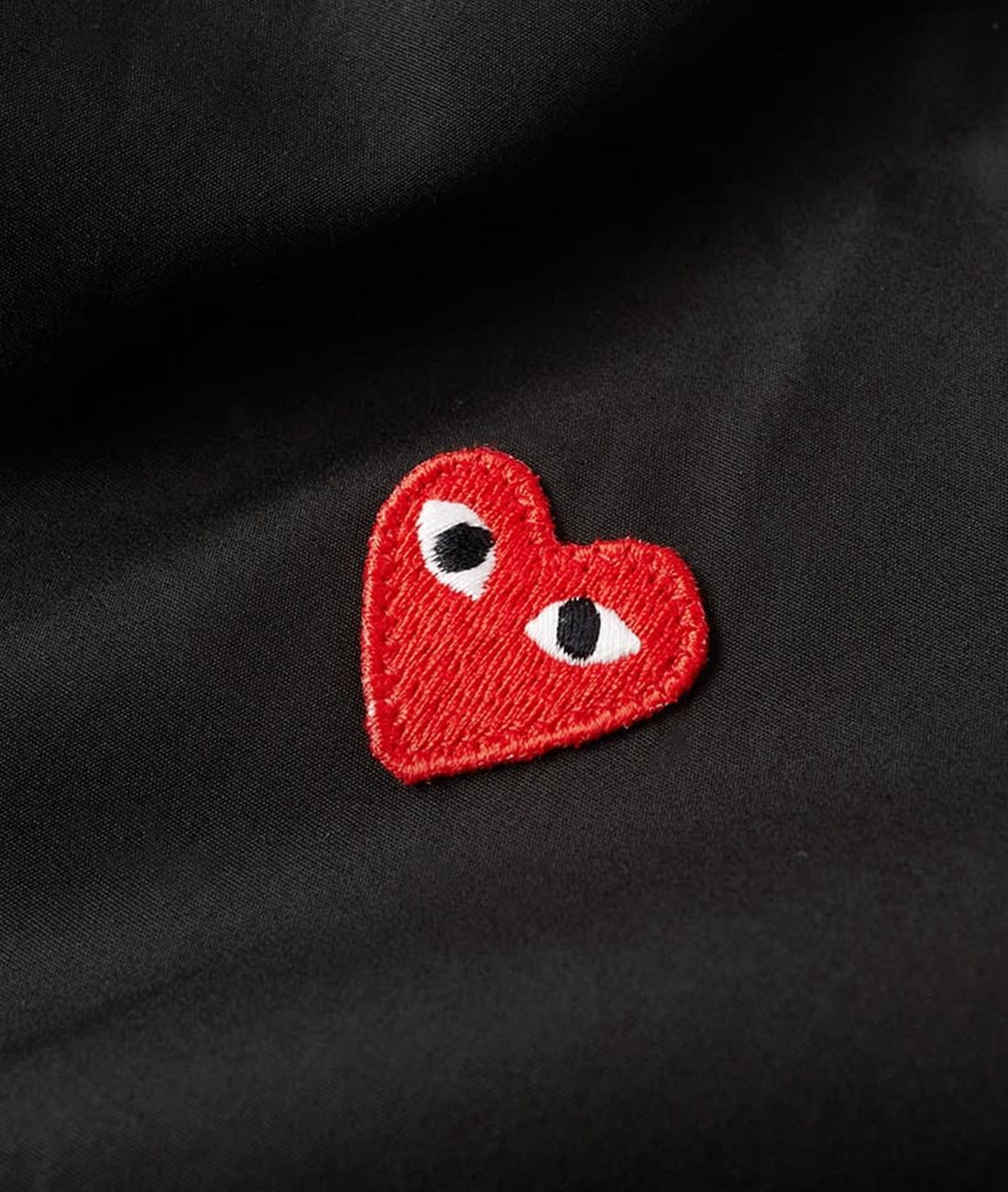 Red Heart Waffen Shirt BLACK
