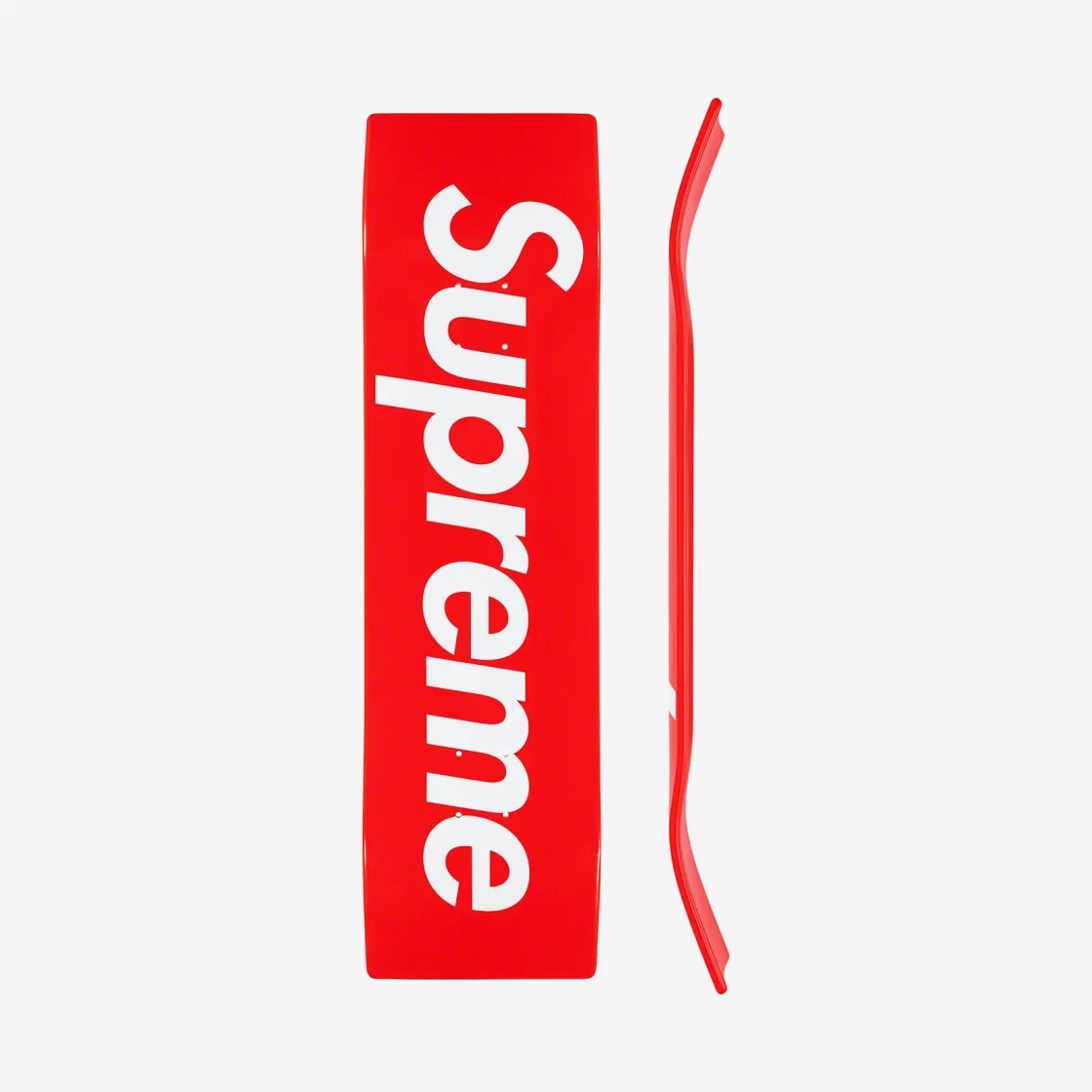 Supreme Uncut Box Logo Skateboard Deck Red - 22SS