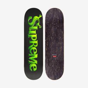 Supreme Shrek Skateboard Deck Black - 21FW