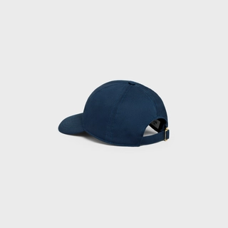 CELINE BASEBALL CAP - COTTON MARINE
