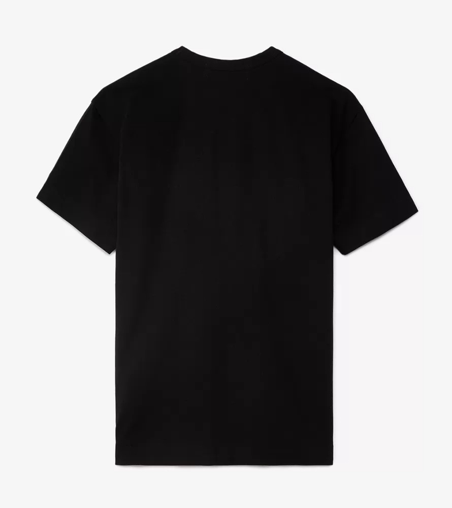 Black Double Heart Wappen Short Sleeve Tee