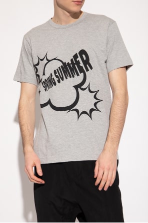 Graphic short sleeve tee Gray