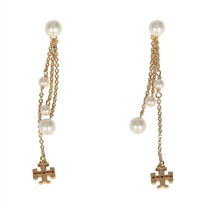 LONG KIRA PEARL DROP EARRING